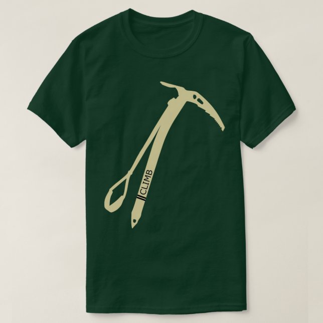 T-shirt Grimper la calotte glaciaire (Design devant)