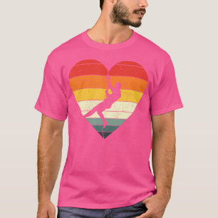 T-shirt Grimpeur de Heart Rock Bloc Outdoor Climbing