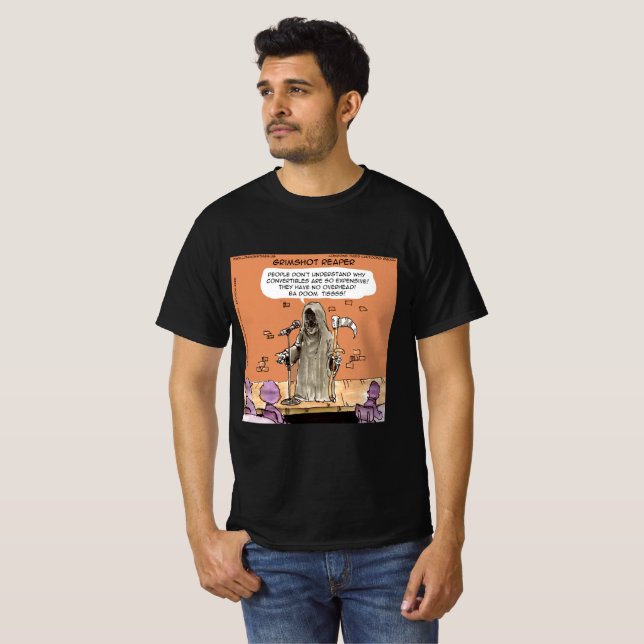 T-shirt Grimshot Reaper Fundy Grim Reaper Standup Comic (Devant entier)