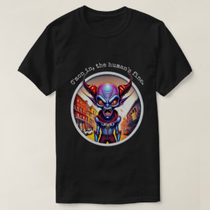 T-shirt Grin Protocol 50x50 démon édition 001