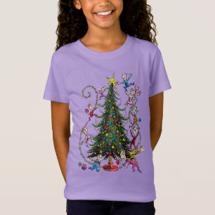 T-Shirt Grinch classique Arbre de Noël