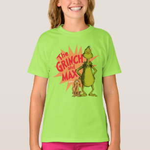 T-shirt Grinch Grinch & Max Starburst