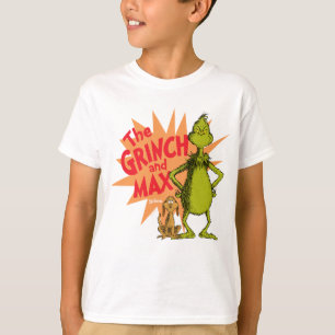 T-shirt Grinch Grinch & Max Starburst