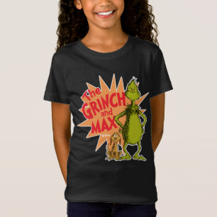 T-Shirt Grinch Grinch & Max Starburst