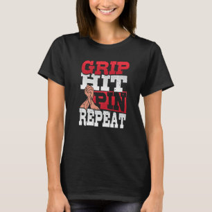 T-shirt Grip Hit Pin Répétez Arm Wrestler 1