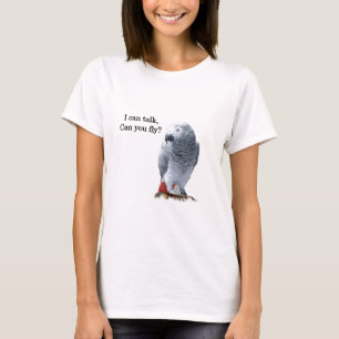 T-shirt Gris africain que je peux parler, pouvez-vous