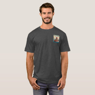 T-shirt gris charbon chiné