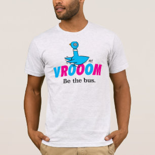 T-shirt gris clair pour homme Pigeon Vroom