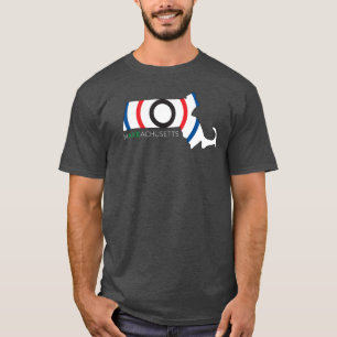 T-shirt Gris de MAXEACHUSETTS