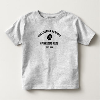 T-shirt gris de RAM des enfants en bas âge rétro