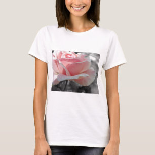 T-shirt Gris de rose de rose
