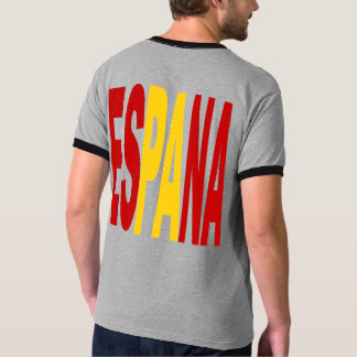 T-shirt gris dos homme   ESPANA 
