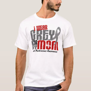 T-shirt GRIS d'USAGE du :maladie de Parkinson I POUR MA