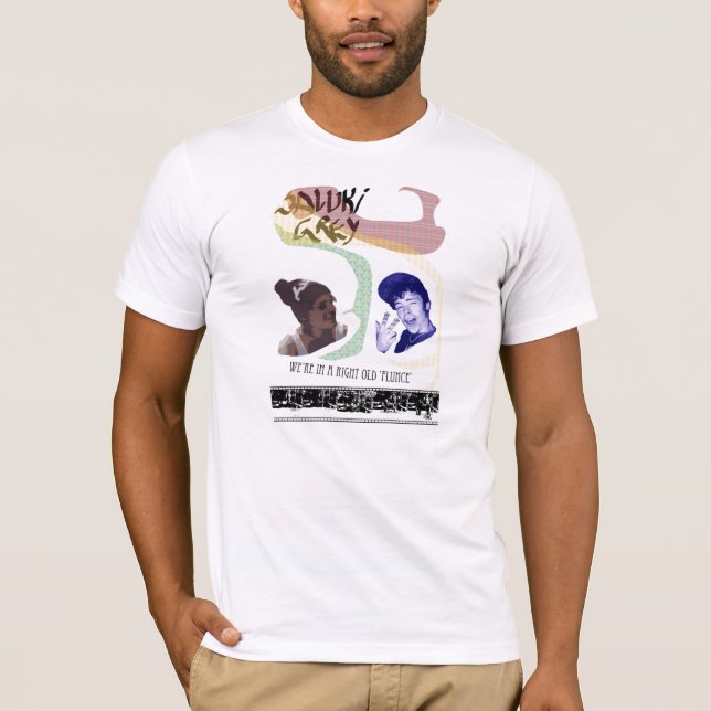 T-shirt Gris et amis de Saluki (Devant)