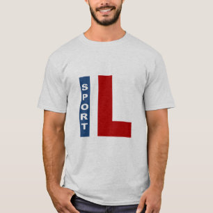 T - Shirt Gris homme ILLINOIS SPORT