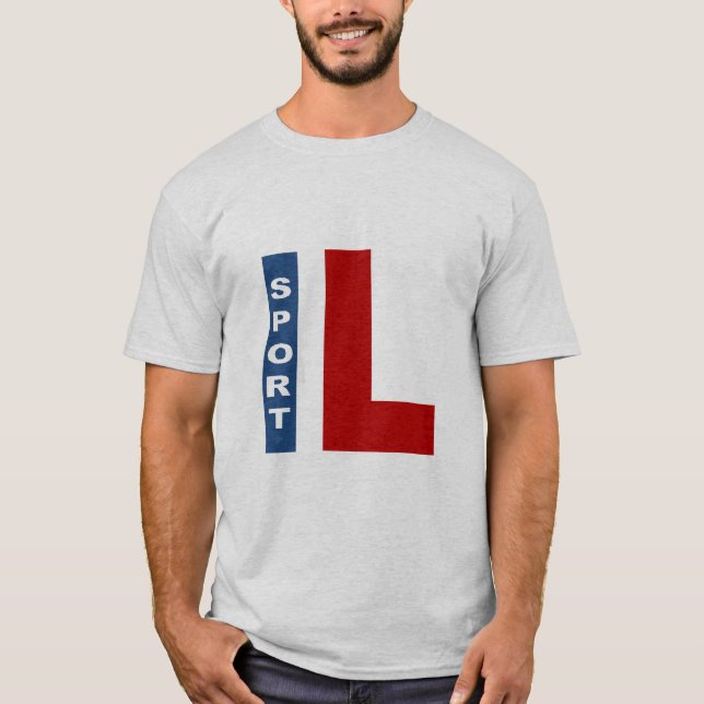 T - Shirt Gris homme ILLINOIS SPORT (Vorderseite)