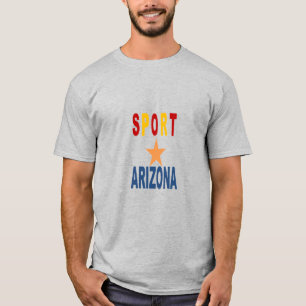 T - Shirt Gris homme SPORT ARIZONA