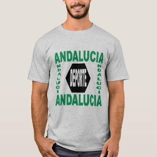 T-shirt gris pour homme ANDALUCIA DEPORTE