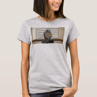T-shirt Gris Pour Prison