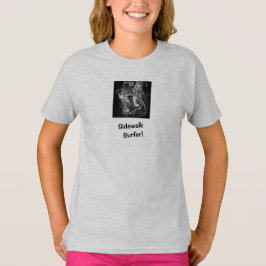 T-Shirt Gris Sidewalk Surfer Pro Image Skater