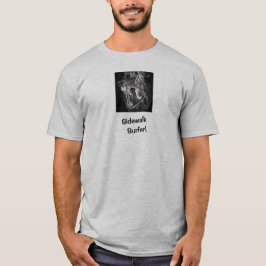 T-Shirt Gris Sidewalk Surfer Pro Image Skater