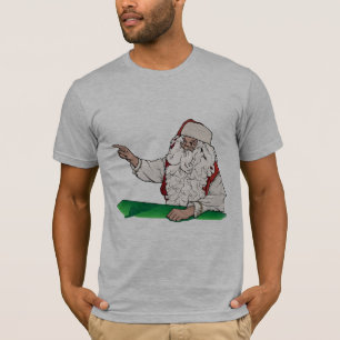 T-shirt Grise de Noël