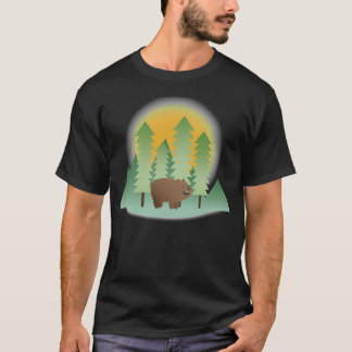 T-shirt Grizz Pine Trees - Nous Ours Nus