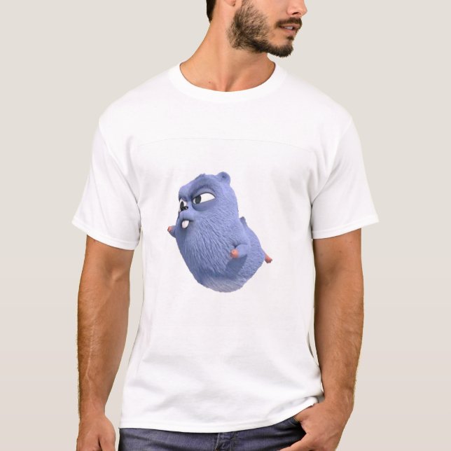 T-shirt grizzli et lemmins (Devant)