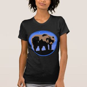T-shirt Grizzly Bear en hiver - Art original de la faune