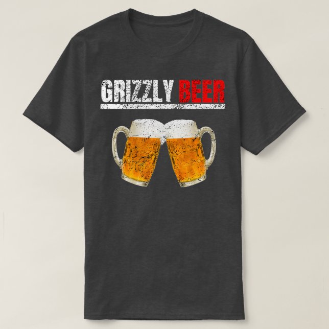 T-shirt Grizzly Beer (Design devant)