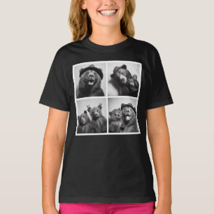 T-shirt Grizzly Oear Photobooooooth Amusants Famille