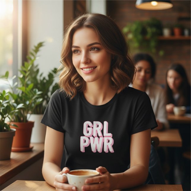 T-SHIRT GRL PWR (Créateur téléchargé)