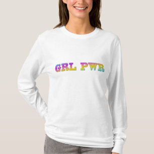 T-shirt GRL PWR à manches longues
