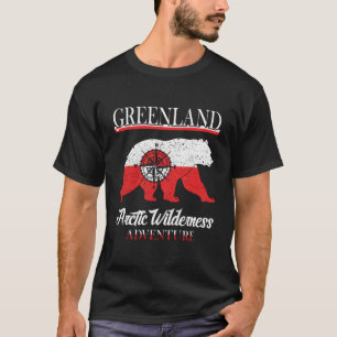 T-shirt Groenland - Arctique sauvage - Ours de glace Groen