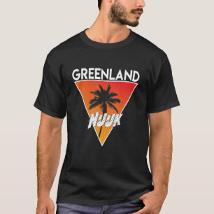 T-shirt Groenland Aux Couleurs Ensoleillées