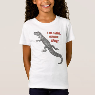 T-Shirt Grognement d'alligator