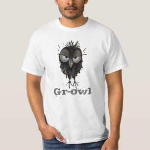 T-shirt Grondement - dire fâché grincheux fait sur