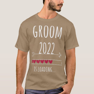 T-shirt Groom 2022 Fiançailles Mariage GroomT-Shirt