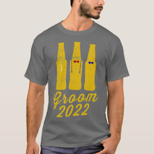 T-shirt Groom 2022 Funny Groomsmen Bachelor Party