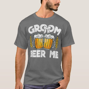 T-shirt Groom Beer Me Bachelor Party Stag Je suis le marié