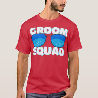 T-shirt Groom Squad 17