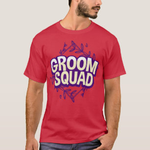 T-shirt Groom Squad 2