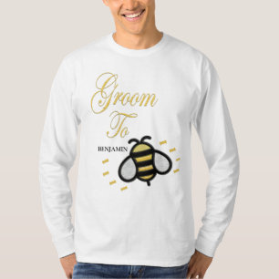 T-shirt Groom To Be Bachelor Party Personnaliser