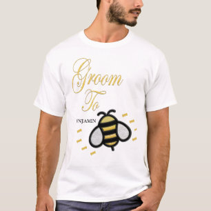 T-shirt Groom To Be Bachelor Party Personnaliser