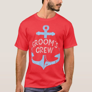 T-shirt Grooms Crew Bachelor Party