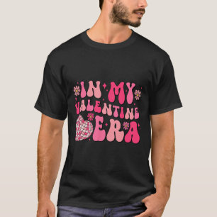 T-shirt Groovy Dans Mon Ère De La Saint-Valentin Disco Byl