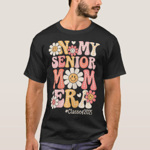 T-shirt Groovy dans mon ère de maman senior Cl de 2025 Mam