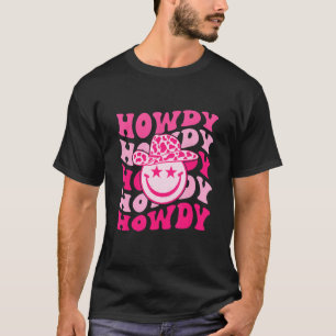 T-shirt Groovy Howdy Rodéo Western Country Sud Cowgirl