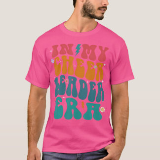 T-shirt Groovy In My Cheer Coach Era Cheerleader Cheerlead
