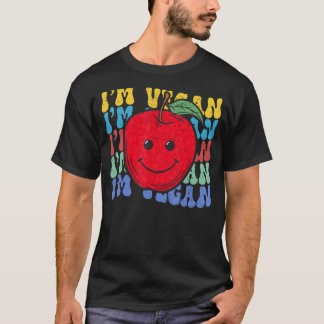 T-shirt Groovy Je suis végétalien Journée mondiale végétar